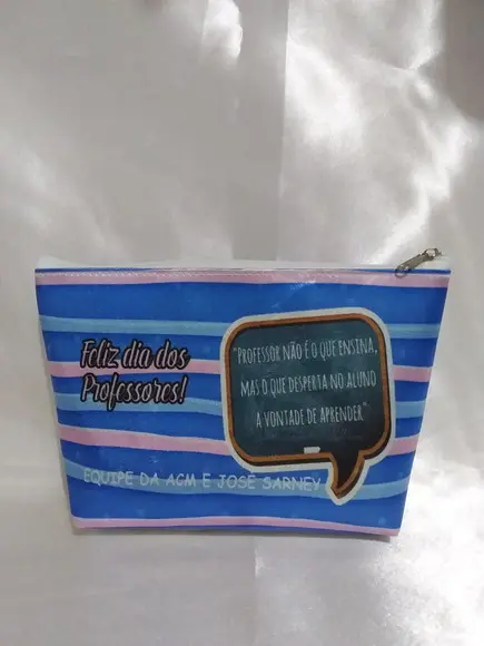 Necessaire Bolsa Personalizada Professores