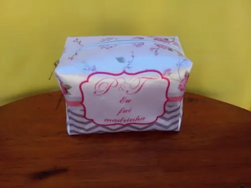 Necessaire box personalizada nylon 600