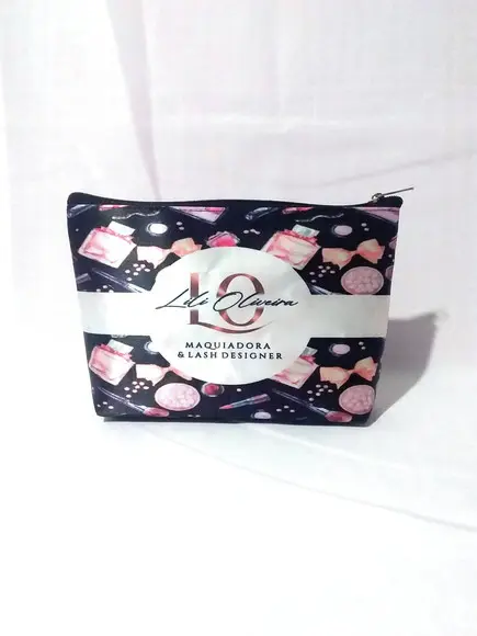 Necessaire personalizada de nylon