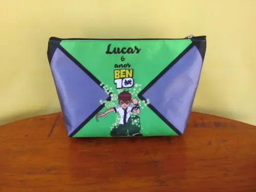 Necessaire personalizada de nylon 600 Ben 10