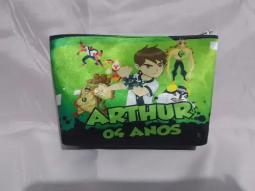 Necessaire personalizada de nylon 600 personalizada Ben 10