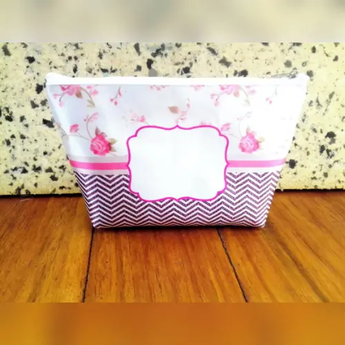 Necessaire Personalizada Chevron