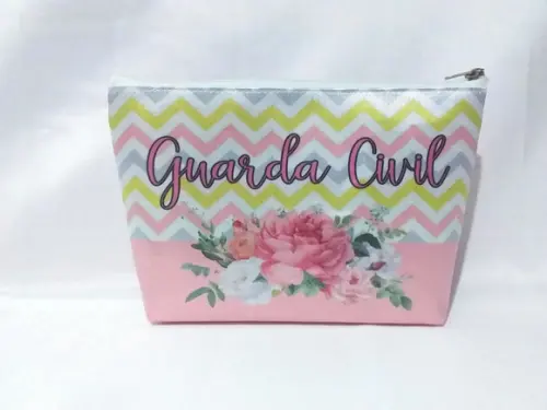 Necessaire personalizada profissões Guarda civil de nylon