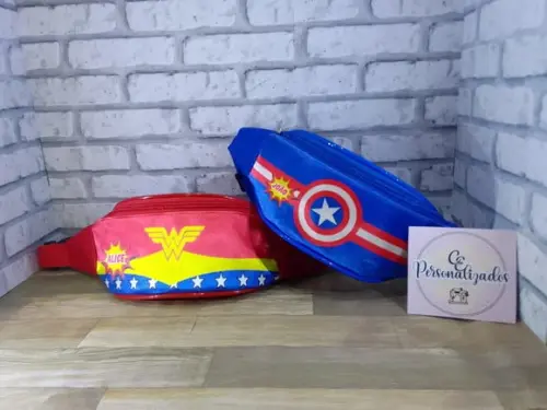 Pochete Infantil Personalizada Heróis