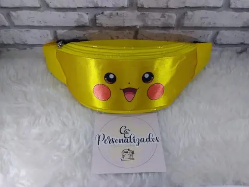 Pochete Infantil Personalizada Pikachu
