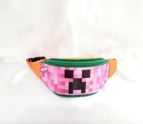 Pochete Infantil Personalizada Minecraft