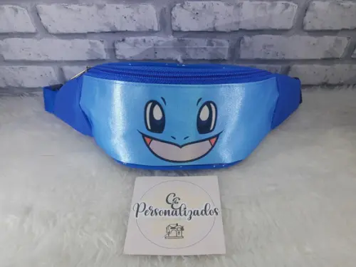 Pochete Infantil Personalizada Pokemon Azul