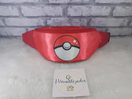 Pochete Infantil Personalizada Pokemon
