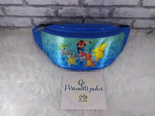 Pochete Infantil Personalizada Pokemon