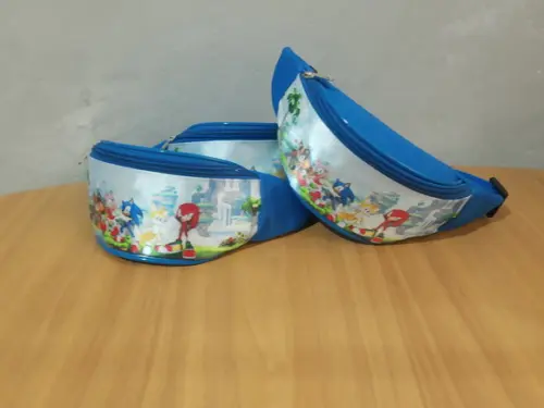 Pochete Infantil Sonic Lembrancinha de Festa
