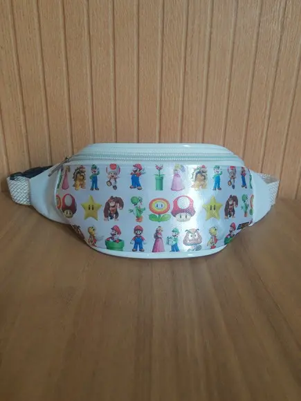 Pochete Personalizada Mário Infantil