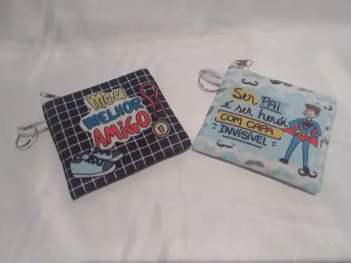 Porta moedas personalizado