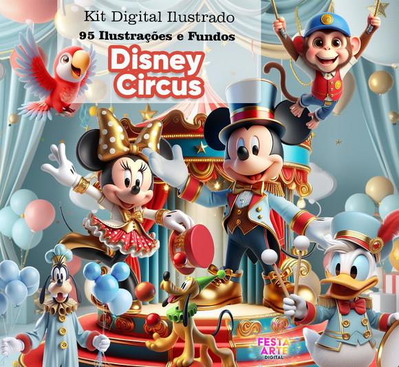 Kit Digital Turma do Mickey no Circo 4.0 #01