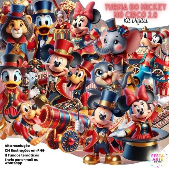 Kit Digital - Turma do Mickey no Circo 2.0 #03