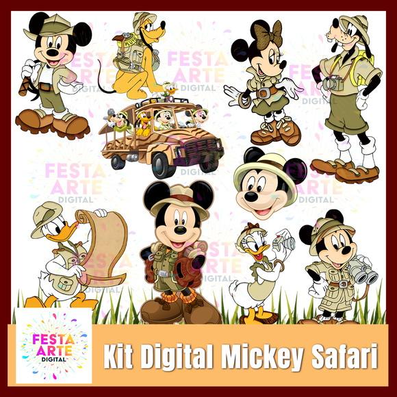 Kit Digital Mickey Safari #11