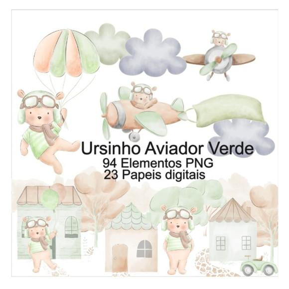 Kit Digital o Tempo Voa Verde 39