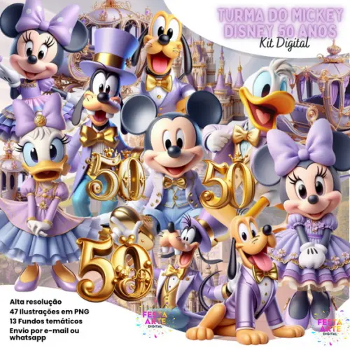 Kit Digital - Turma do Mickey 50 Anos #05