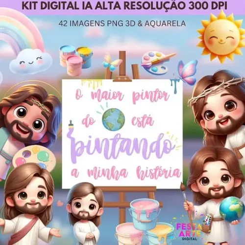 Kit Digital o Maior Pintor do Mundo