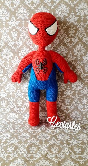 Homem Aranha Amigurumi