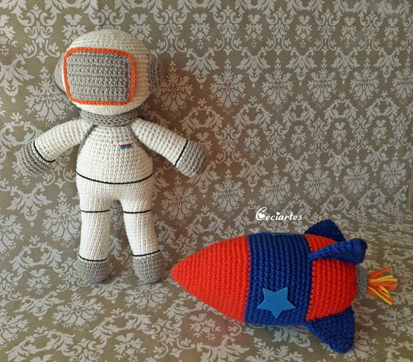 Kit Quarto Infantil Astronauta 4 Peças
