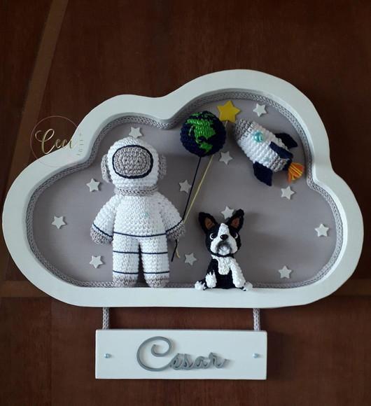 Porta Maternidade Astronauta com Pet