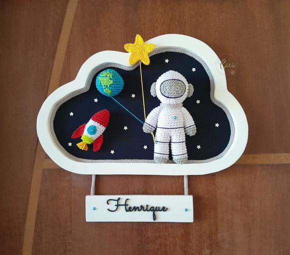 Porta Maternidade Astronauta Intenso