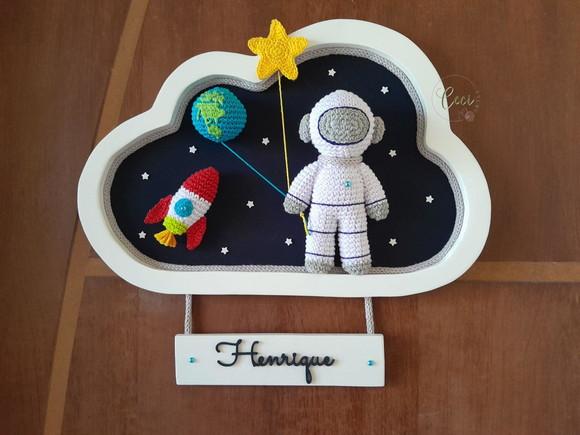 Porta Maternidade Astronauta Intenso