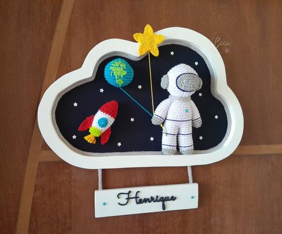 Porta Maternidade Astronauta Intenso