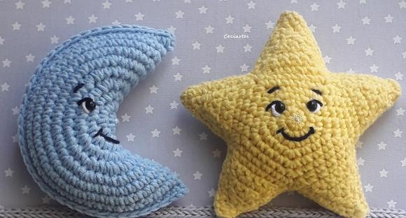 Porta Maternidade Estrela E Lua