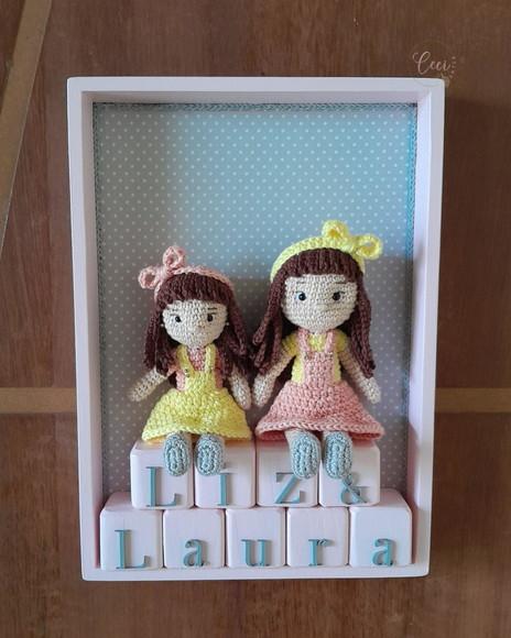 Porta Maternidade Liz & Laura