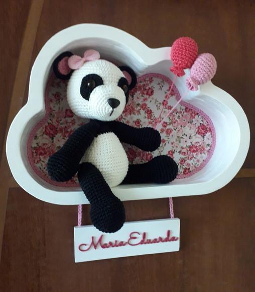 Porta Maternidade Ursa Panda Baloeira