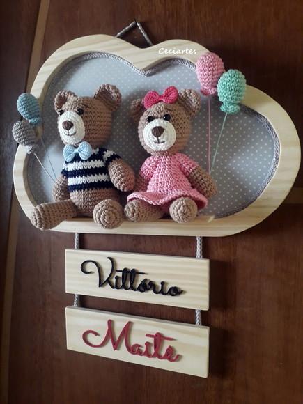 Porta Maternidade Irmãos Ursos