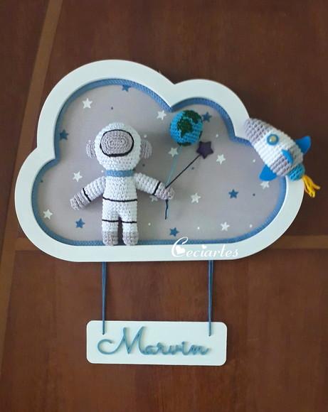 Porta Maternidade  Astronauta