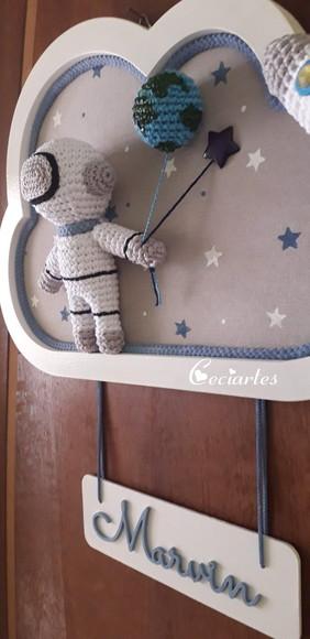 Porta Maternidade  Astronauta