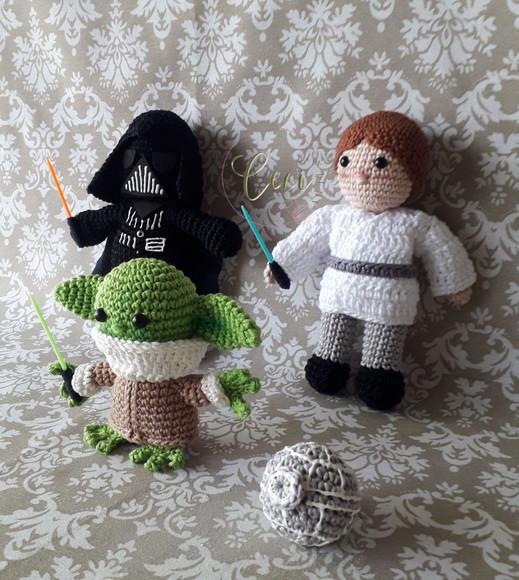 Trio Star Wars Amigurumi