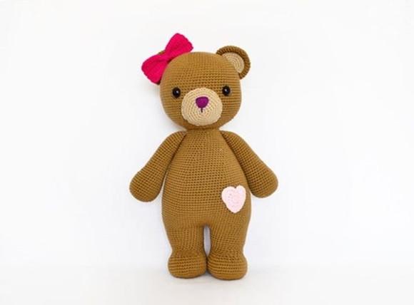 Ursa Grande  Teddiny / Urso Tedd amigurumi