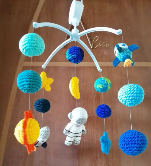 Kit Porta Maternidade Astronauta Irmãos+ Móbile +cachorrinho