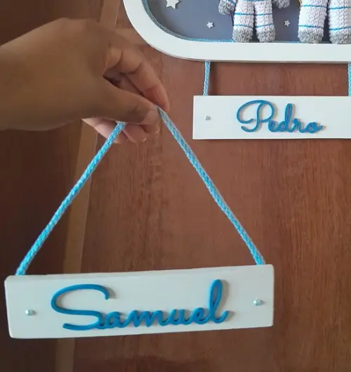Placa Adcional para Porta Maternidade