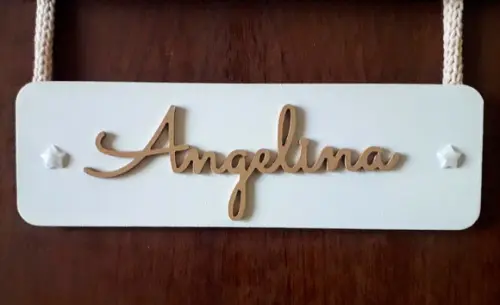 Porta Maternidade Anjinha