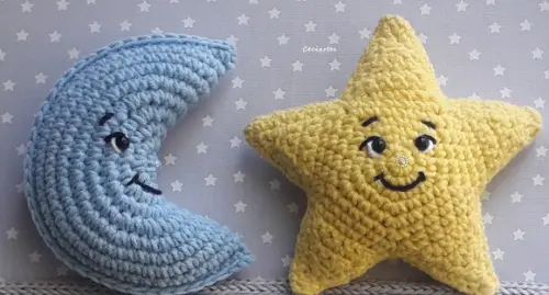 Porta Maternidade Estrela E Lua