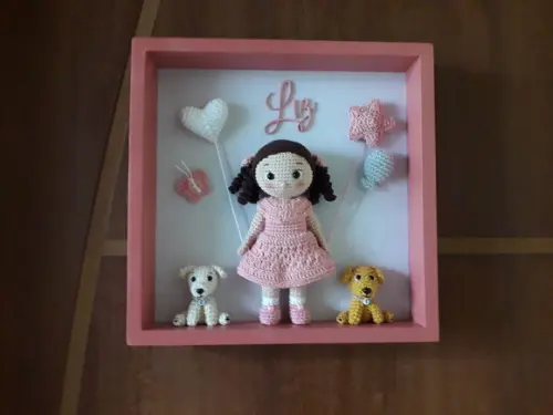 Porta Maternidade Menina Liz