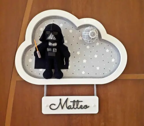 Porta Maternidade Star Wars ( Darth Vader )