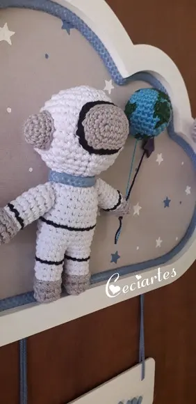 Porta Maternidade  Astronauta