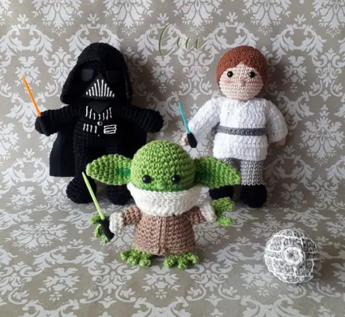 Trio Star Wars Amigurumi