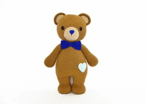 Ursa Grande  Teddiny / Urso Tedd amigurumi