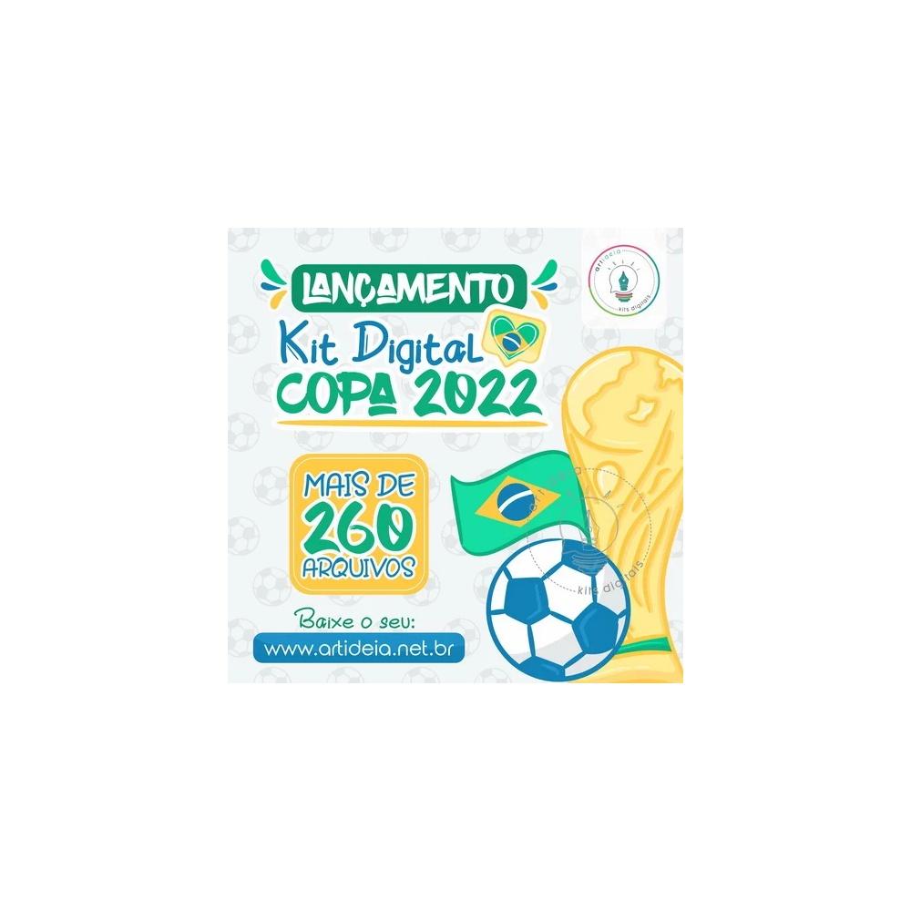 Kit Digital ART IDEIA - Copa do Mundo (Completo) (Com arquivos ex