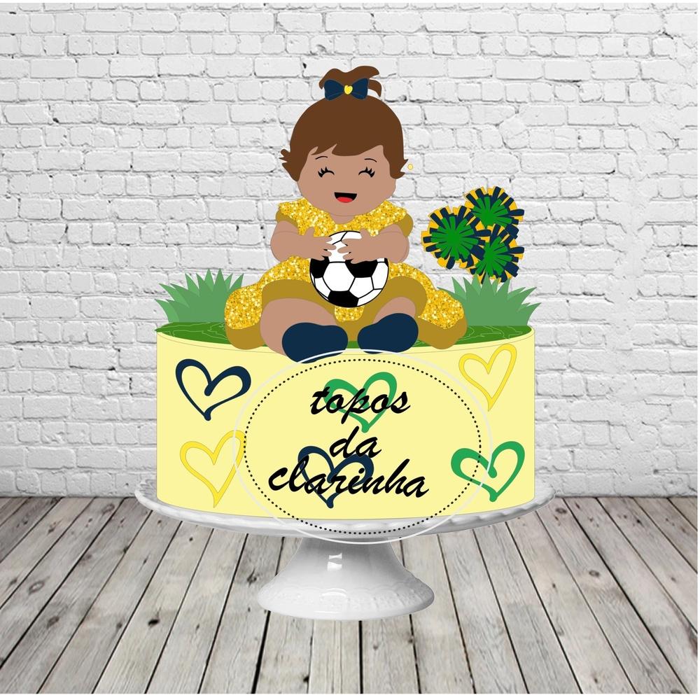 Topo de Bolo Copa do Mundo 16 para imprimir