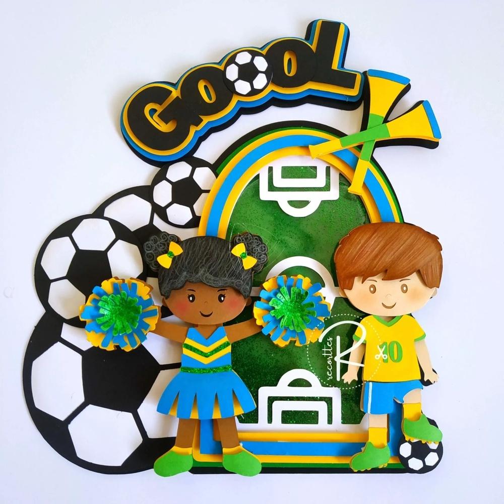 Topo de Bolo Copa do Mundo 20 para imprimir