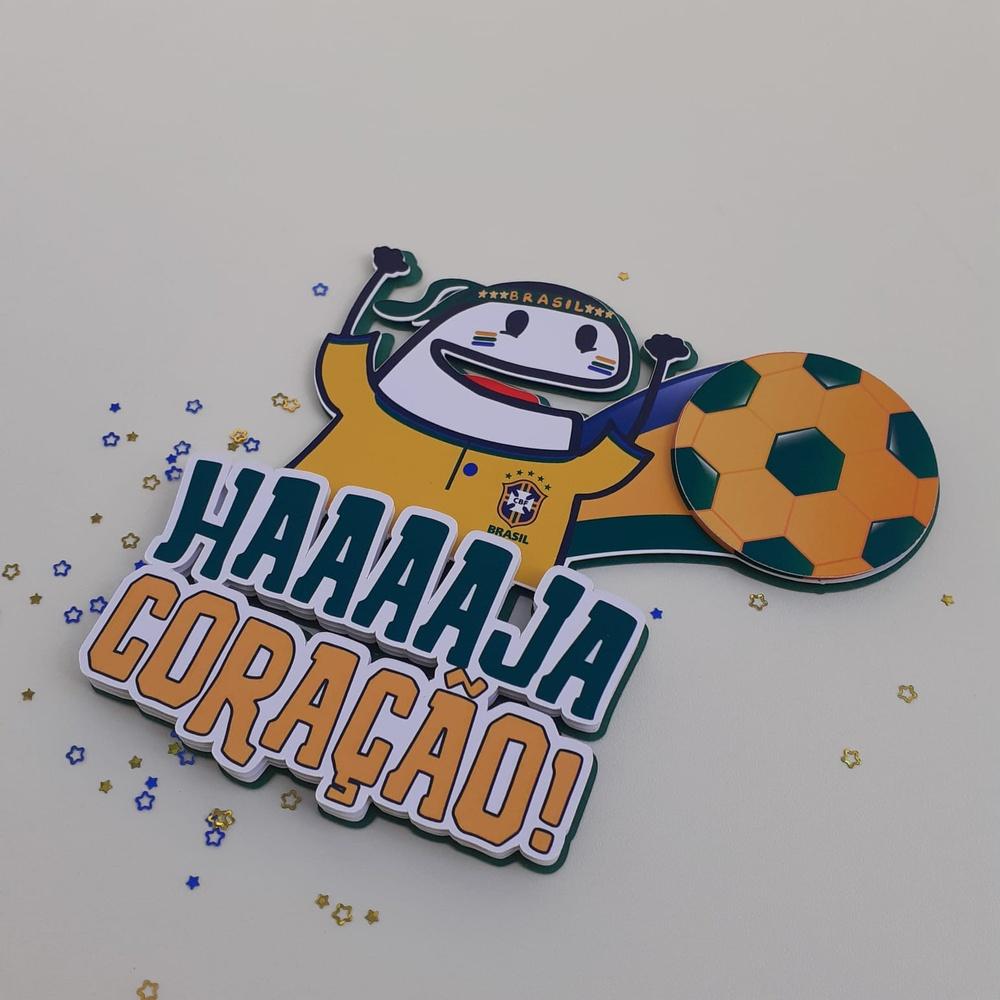 Topo de Bolo Copa do Mundo 40 para imprimir