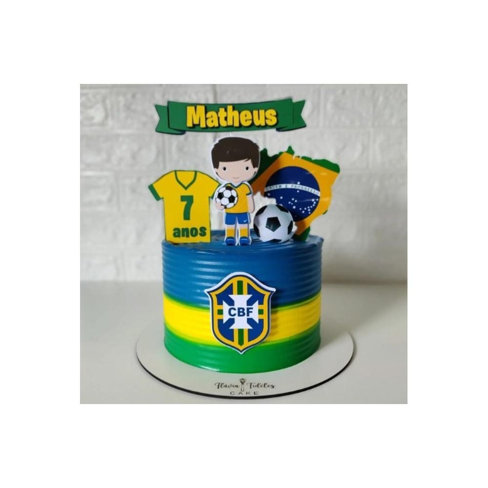 Topo de Bolo Copa do Mundo 49 para imprimir
